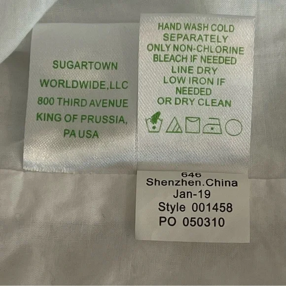 Lilly Pulitzer Melani eyelet Shift Dress 100% Cotton fully lined white Size 10 - Picture 13 of 15